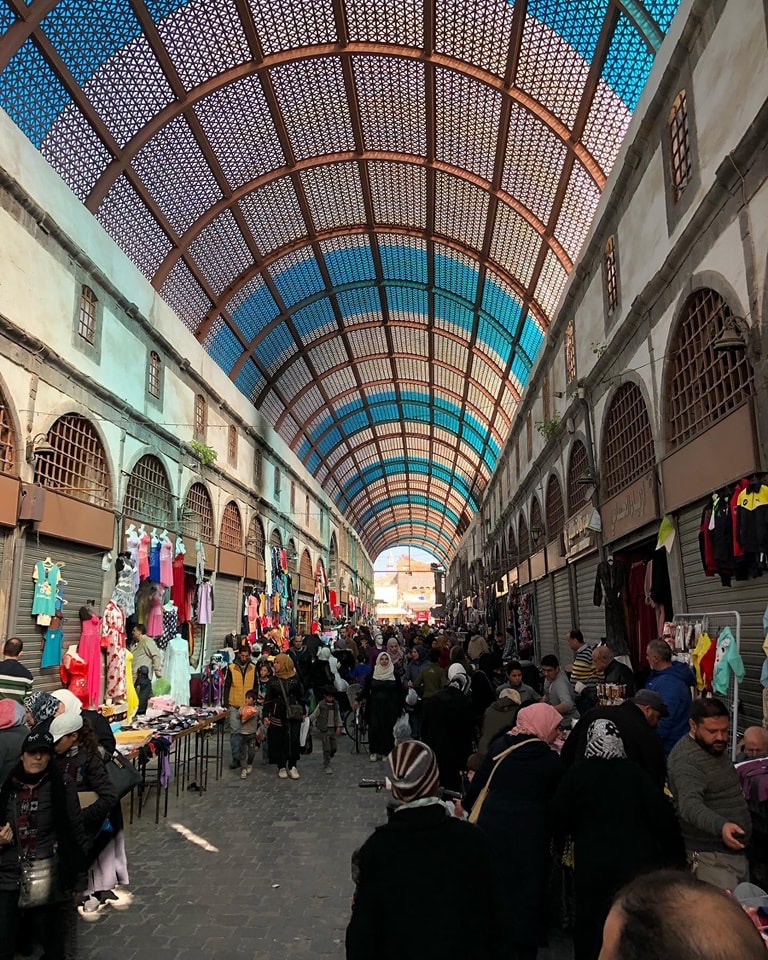 السوق المسقوف سياحة في حمص