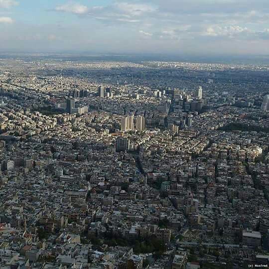 جبل قاسيون - افضل اماكن للسياحة في دمشق