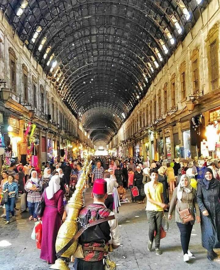 سوق الحميدية - افضل مناطق سياحية في دمشق