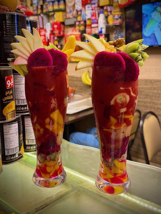 جبنة مع كوكتيل في حلب